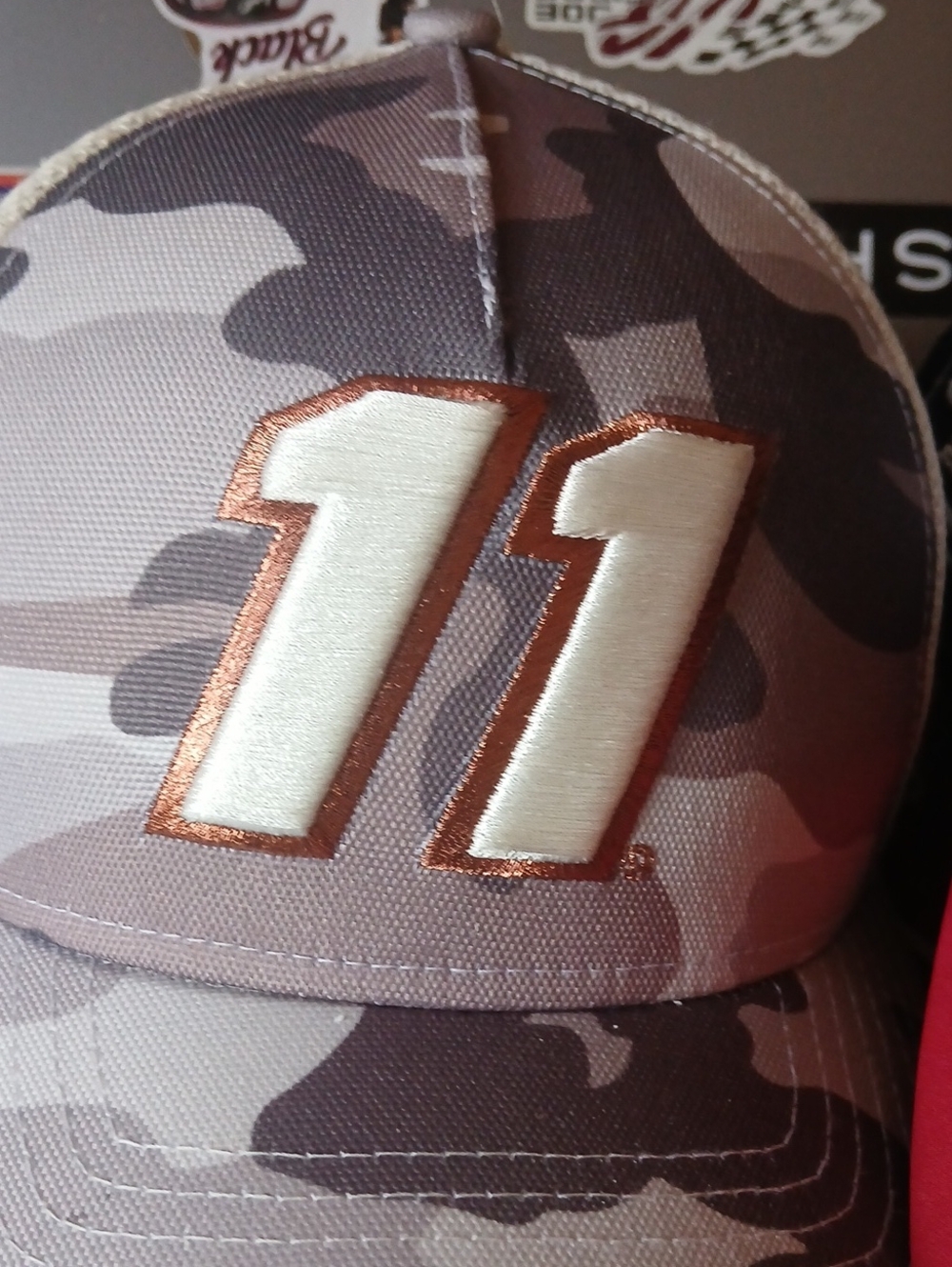 Denny Hamlin Nascar New Era Trucker Style Hats - Picture 8 of 8